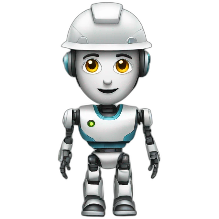 Robot engineer emoji