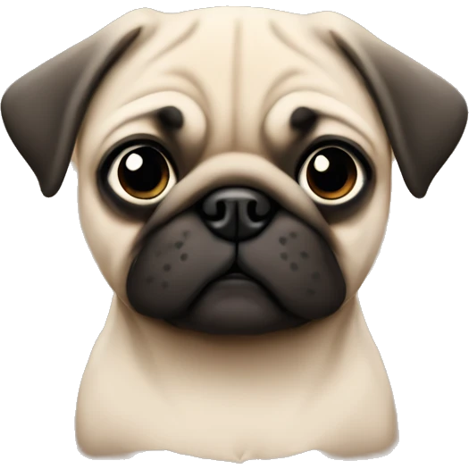 Pug puppy emoji