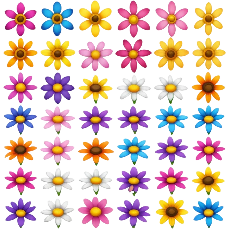 Flowers emoji