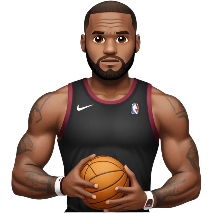 Lebron james naked emoji