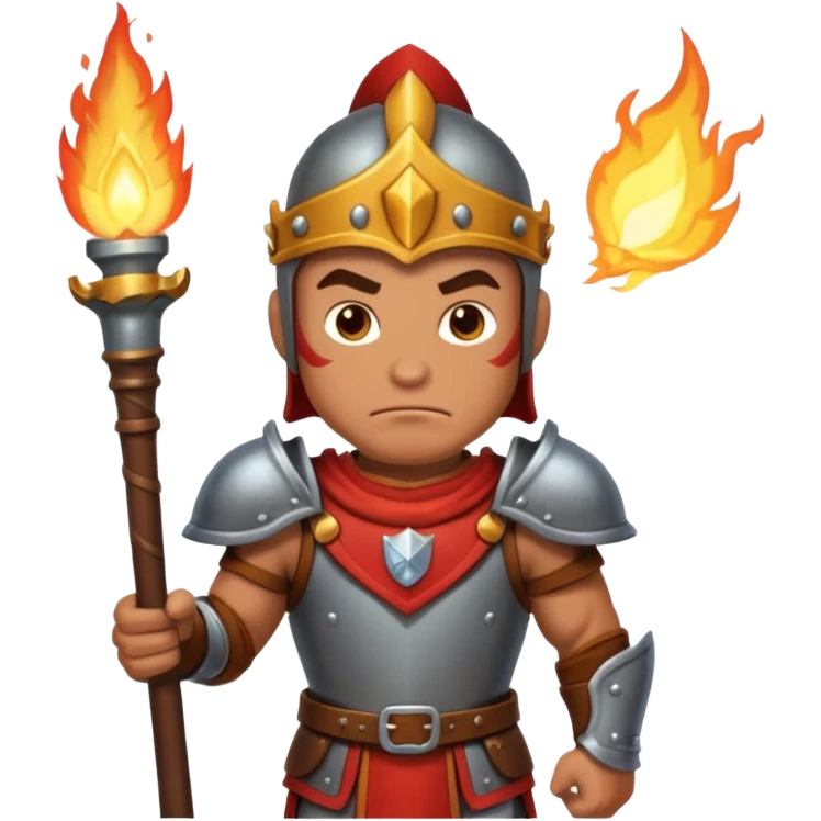 Castle Torch Guard emoji