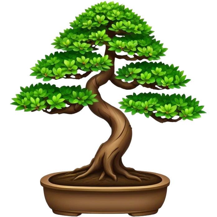 Bonsai tree emoji