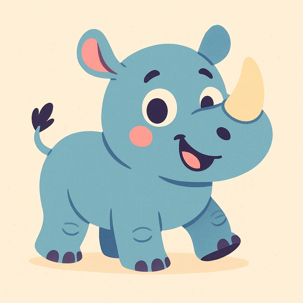 baby rhino emoji