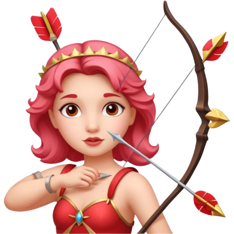 Cupid queen emoji