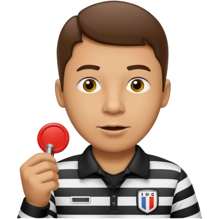 football referee emoji