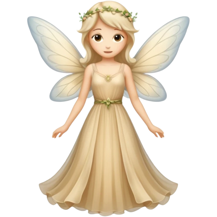 beige fairy emoji