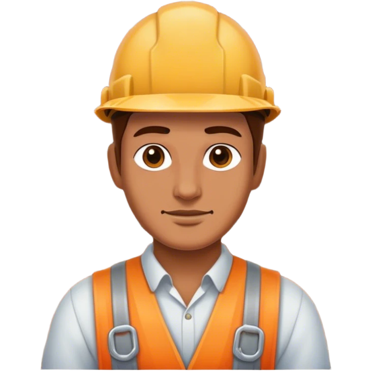 mason worker bricks emoji