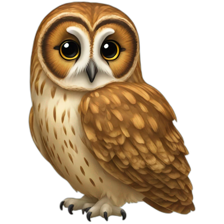 Tawny owl emoji