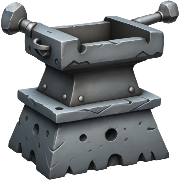 stone blacksmith's anvil emoji