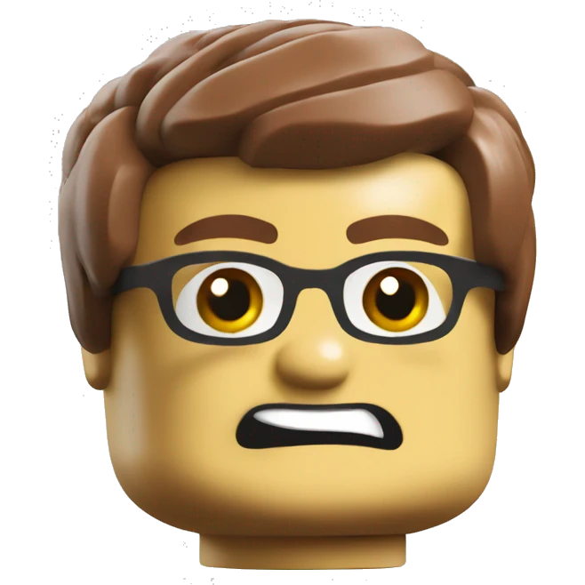 lego brick emoji