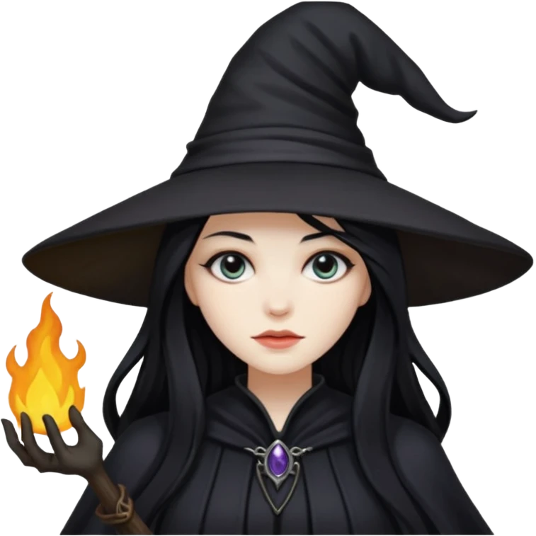 Shadow witch emoji