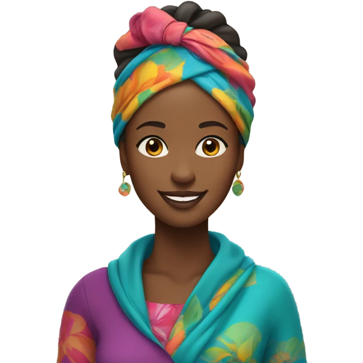 Black auntie emoji