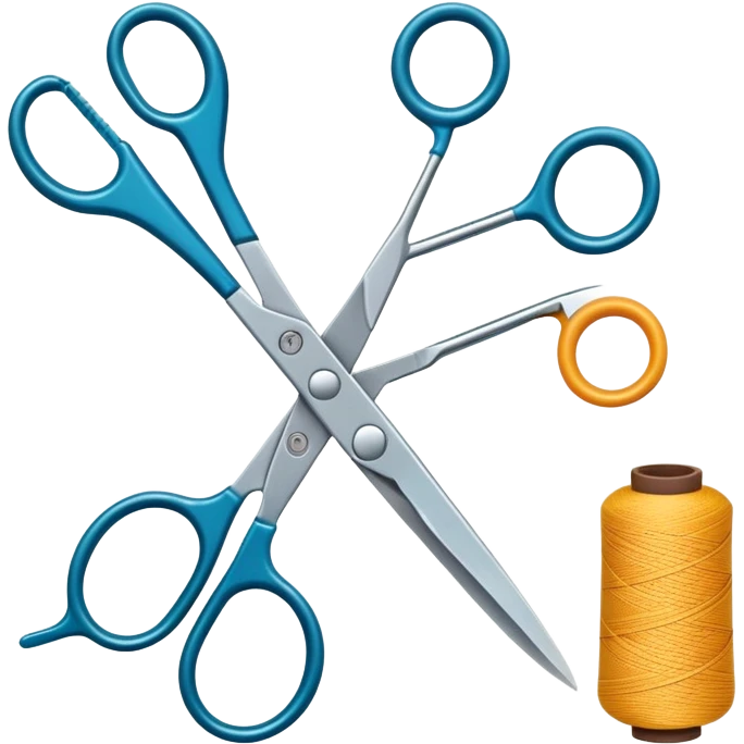 Generate an icon pack on handmade crafts: include scissors, needles, threads, sewing supplies, handmade accessories, and crafters. Style — modern, clean, colorful, friendly, consistent emoji