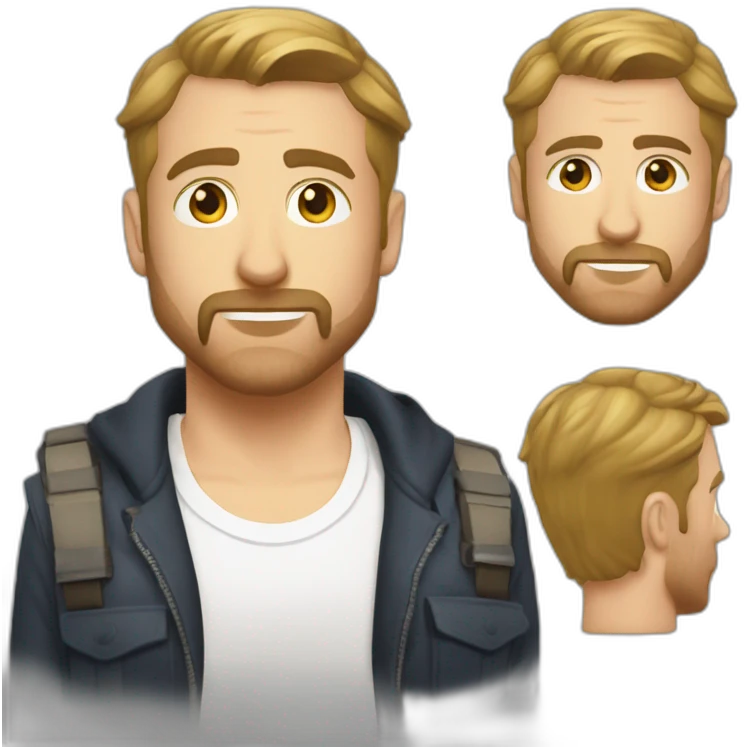 Ryan gosling blade run 2048 emoji
