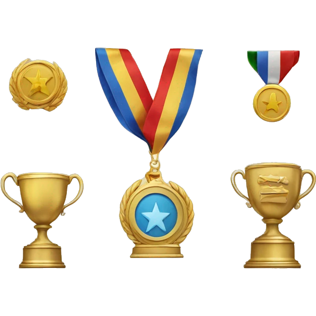 trophy and medals emoji