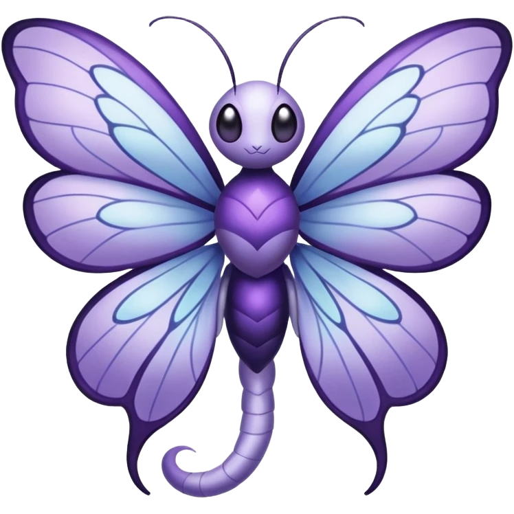 Butterfree-Lunala-Fakémon-hybrid-creature (full body)  emoji