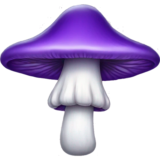 purple mushroom emoji