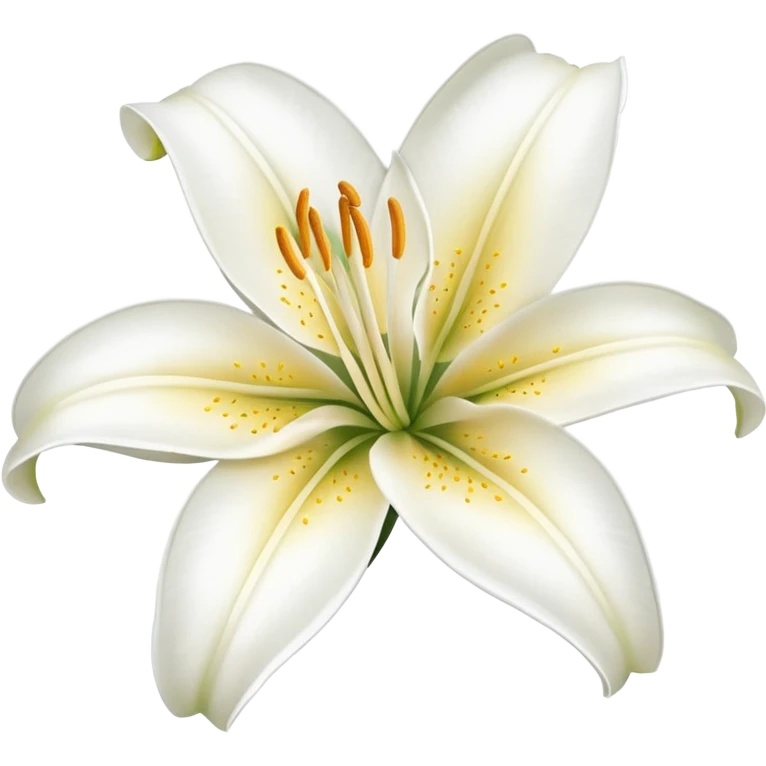 Lily flower emoji