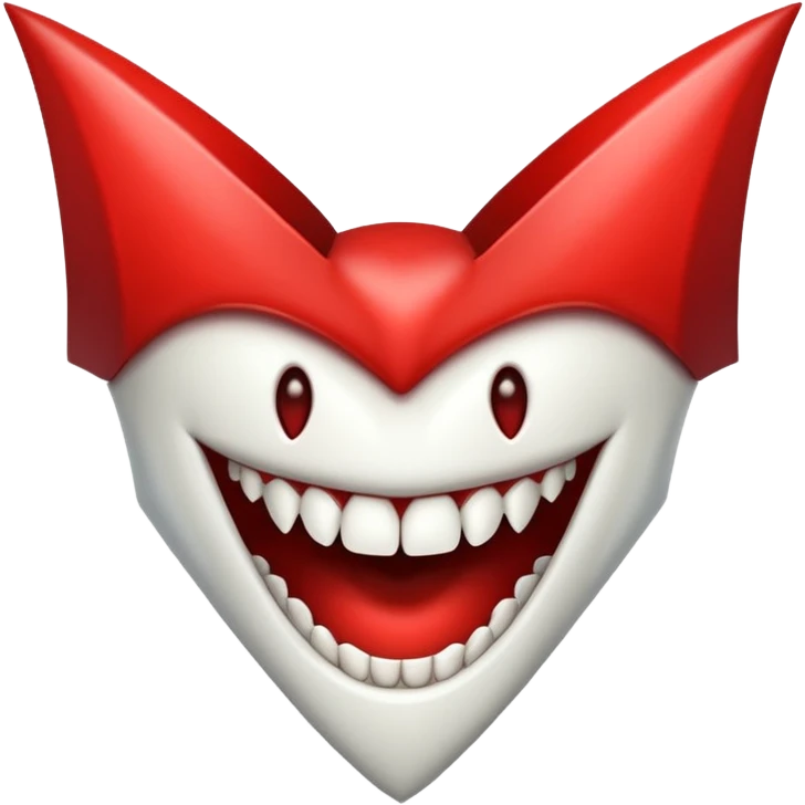 Vampire teeth  emoji
