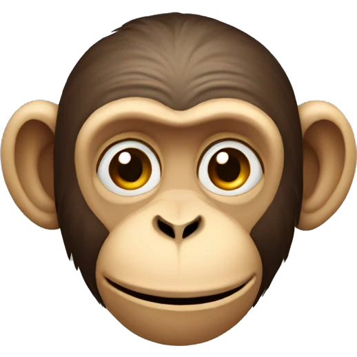 Monkey pondering  emoji