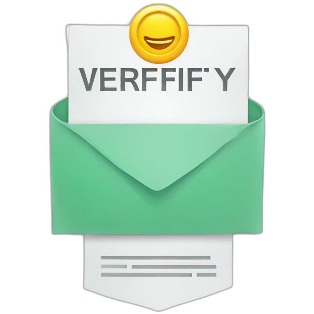 certificate verify logo emoji
