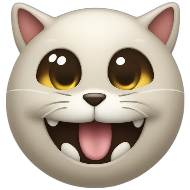 Mewing emoji
