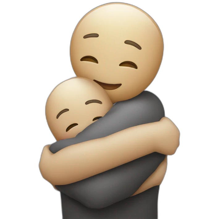 Hug emoji