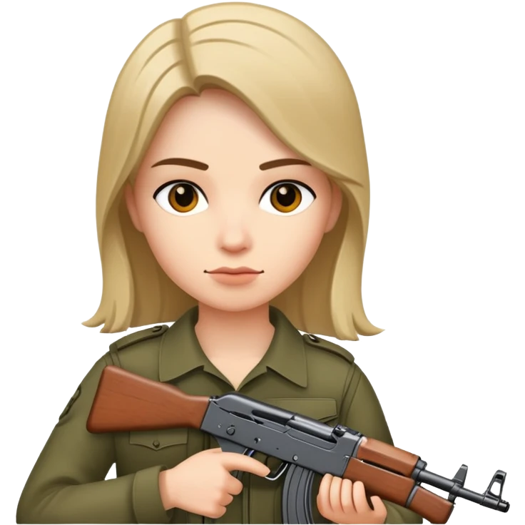 Me with an ak47 emoji