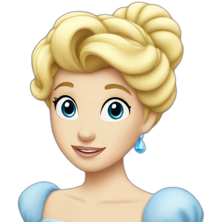 Cinderella disney emoji