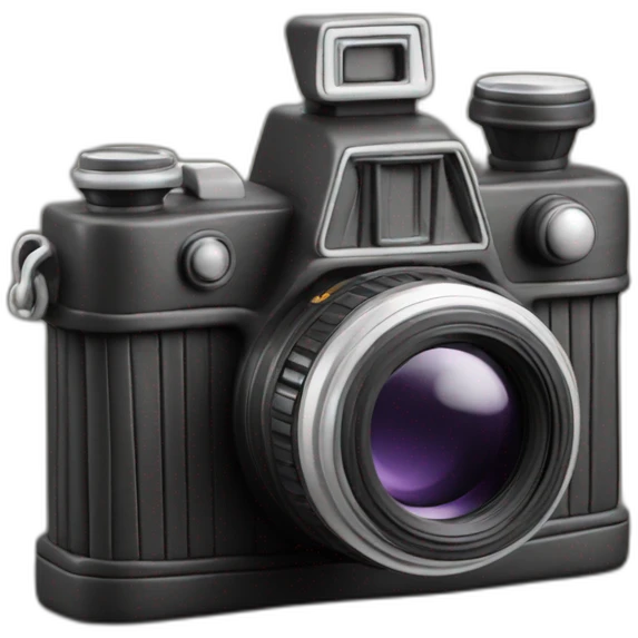 Plasticine Old Film Camera emoji