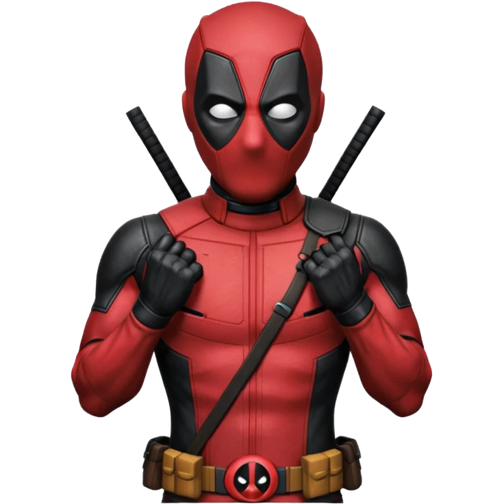 deadpool from Deadpool & Wolverine movie emoji