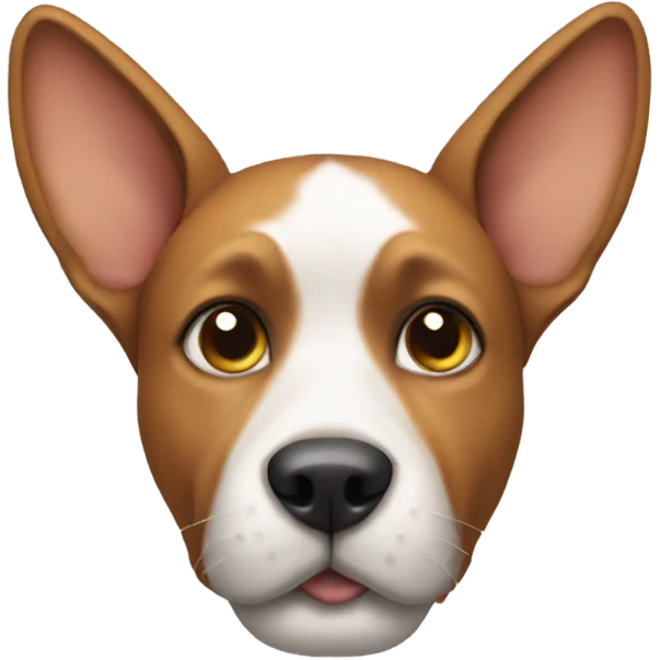 Dog with cat ears emoji