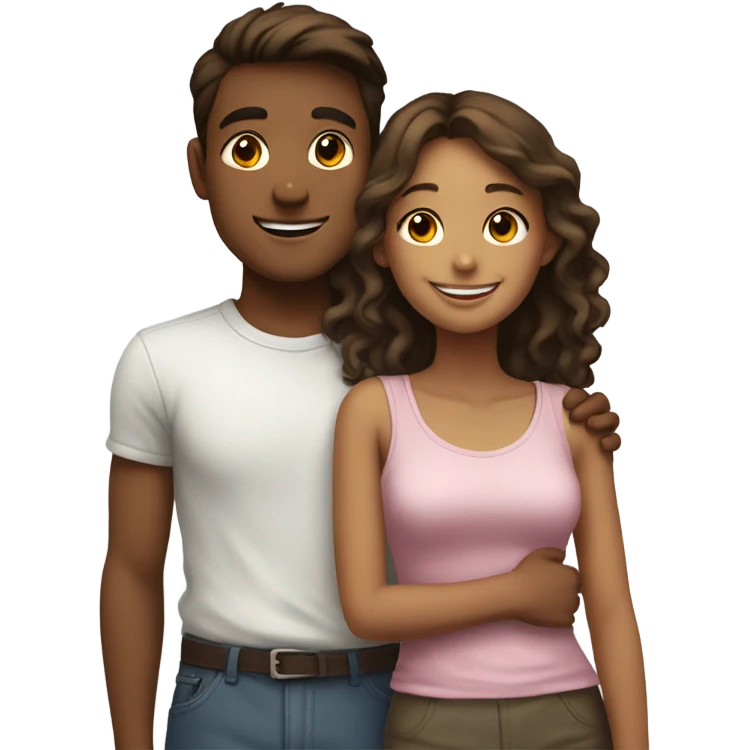 Boyfriend and girlfriend  emoji