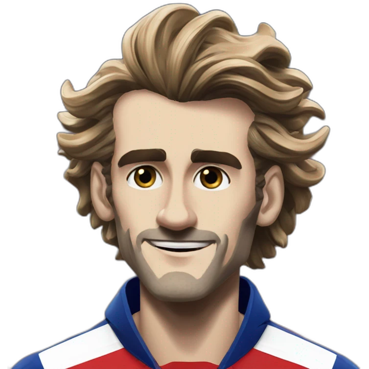 griezman à l’olympique de Lyon emoji