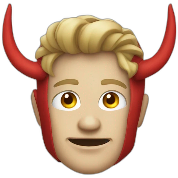 hacker in devil emoji