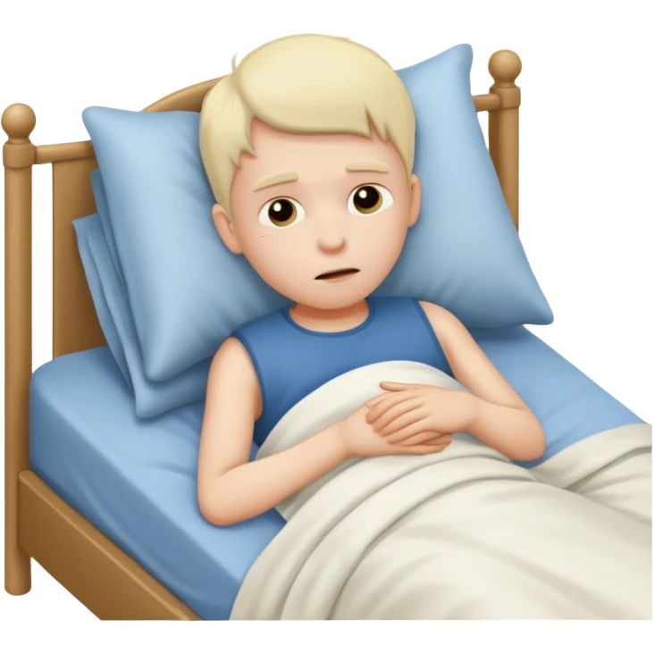 a boy who is sick forever  emoji