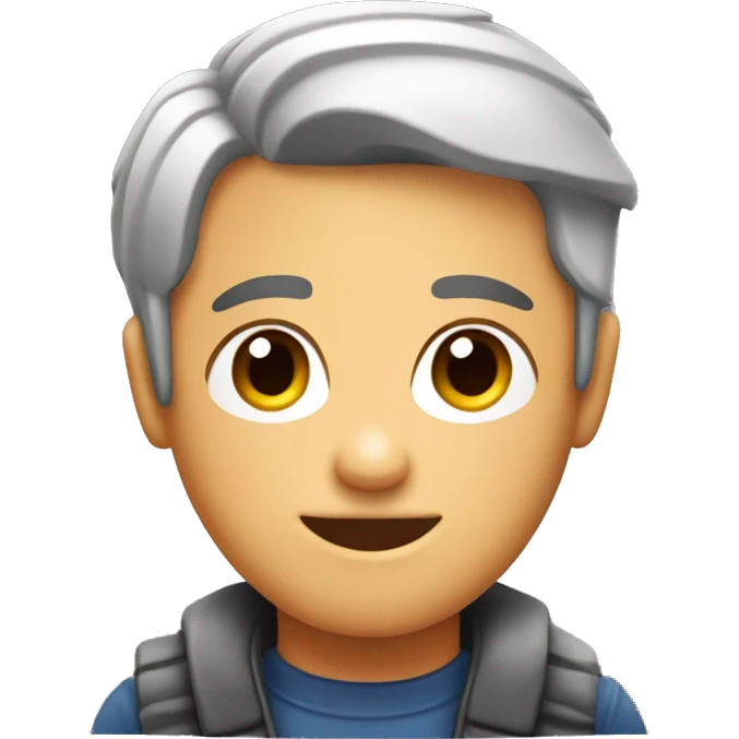Generate an emoji to represent male gender under select gender menu on a Gen Z dating app  emoji