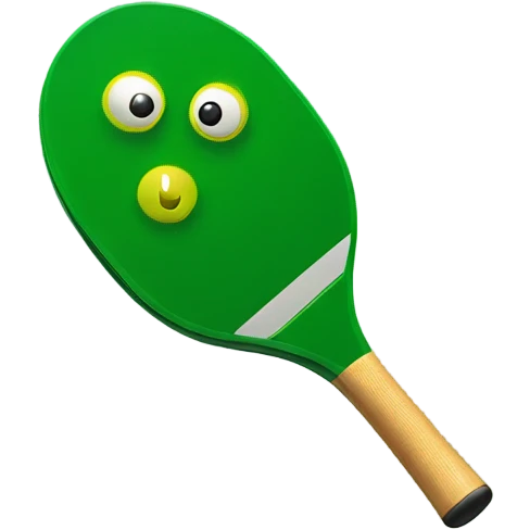 Pickle ball paddle emoji