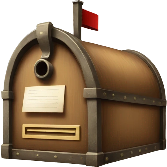 old letter box emoji