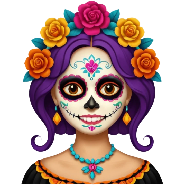 Día de muertos emoji