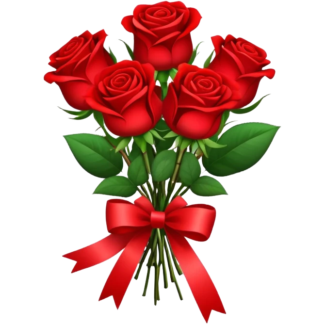 Bouquet of roses  emoji