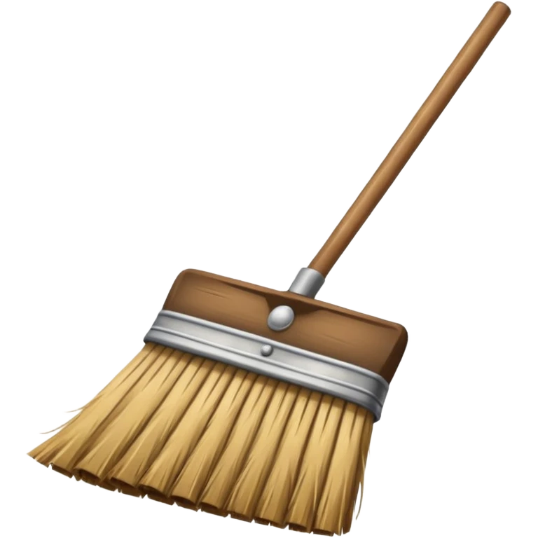 old style broom  emoji