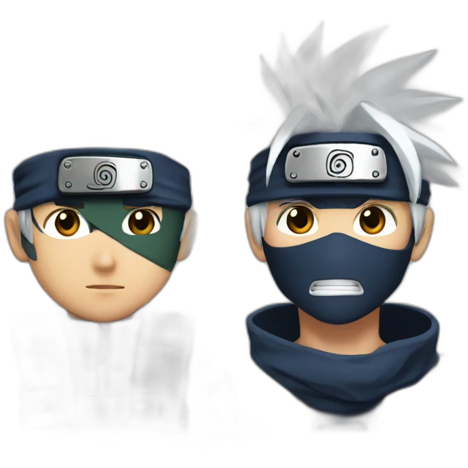 Saskue and kakashi emoji