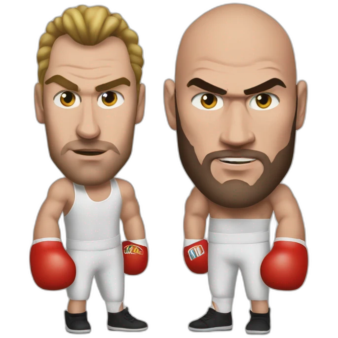Tyson fury contre ngannour emoji