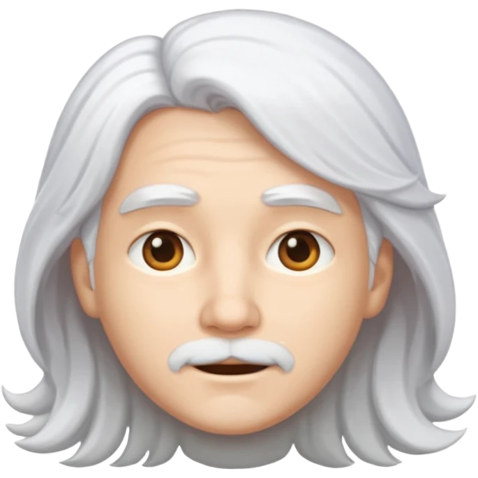 White hair emoji