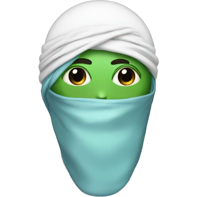alien wearing a durag emoji