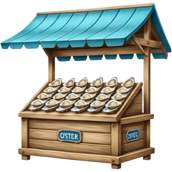 oyster stand emoji