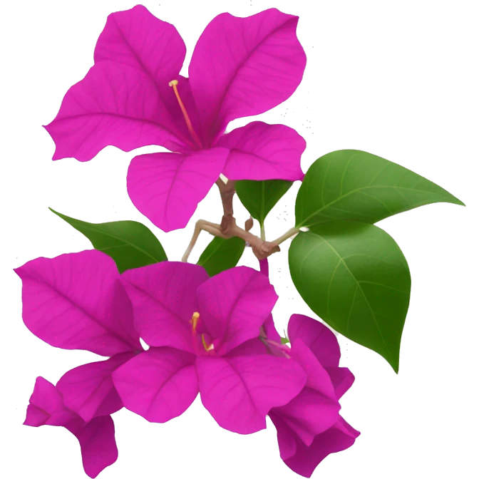 bougainvillea flowers emoji