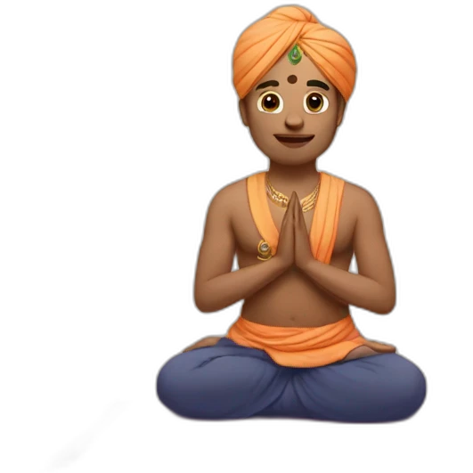 Namaste wala emoji