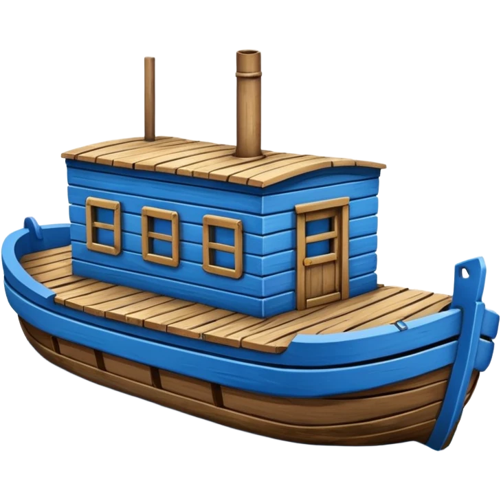Blue barge images  emoji
